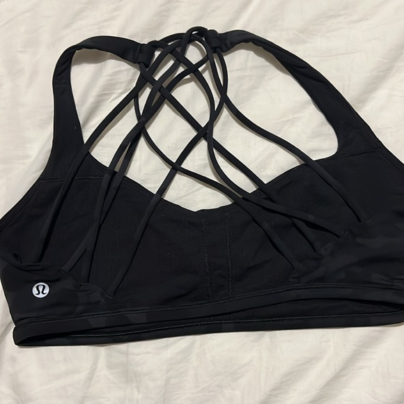 Lululemon straps open back bra- - Picture 3 of 9
